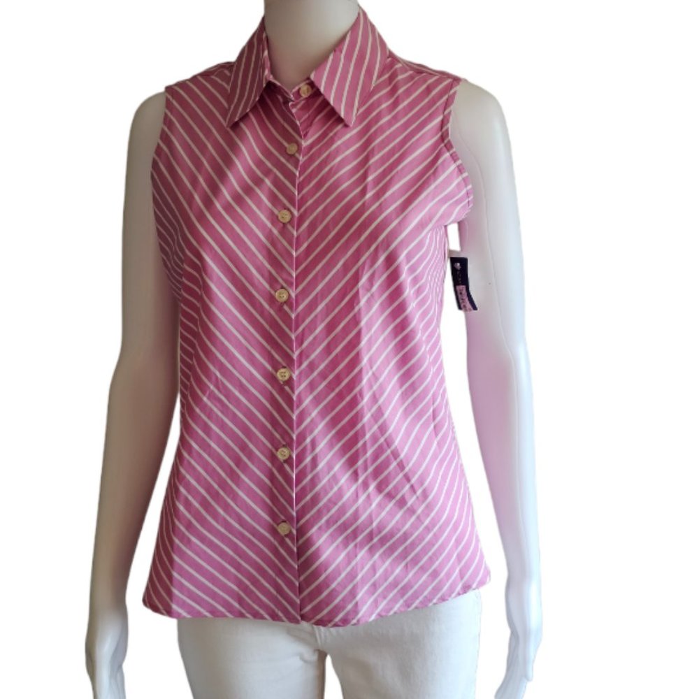 NWT CHARTER CLUB Blouse Sleeveless Size 4